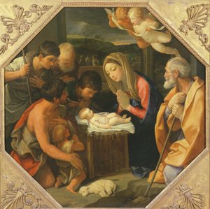 La adoración de los pastores, c.1640-42